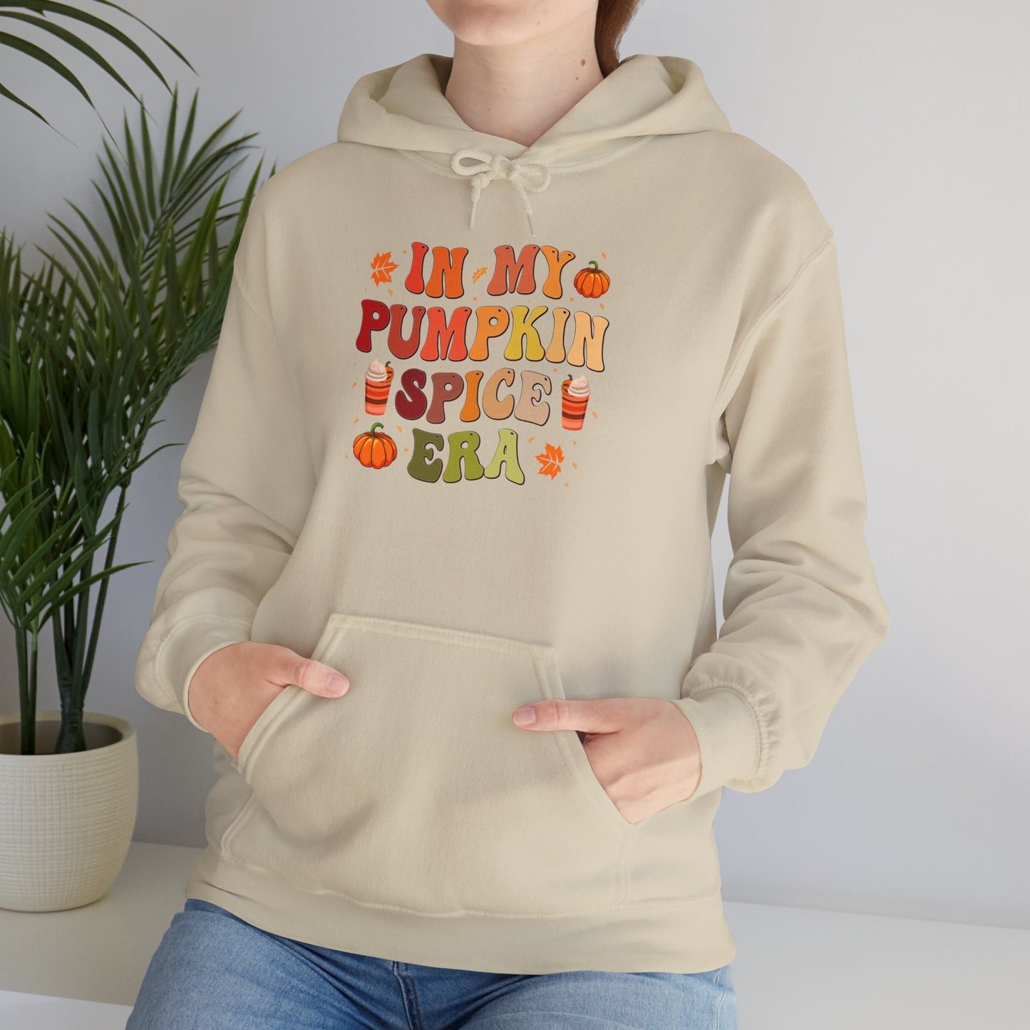 In My Pumpkin Spice Era Fall Halloween Pullover Hoodie