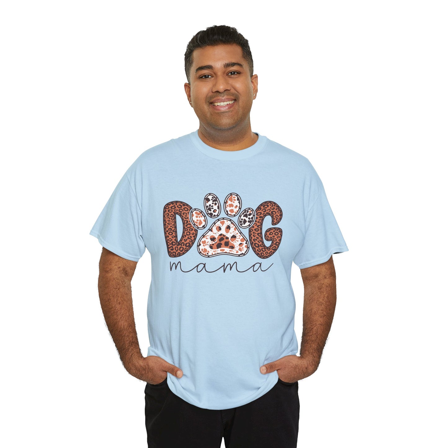 Dog Mama Paw Short Sleeve Tshirt