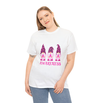 Breast Cancer Awareness Gnomes Short Sleeve Tee