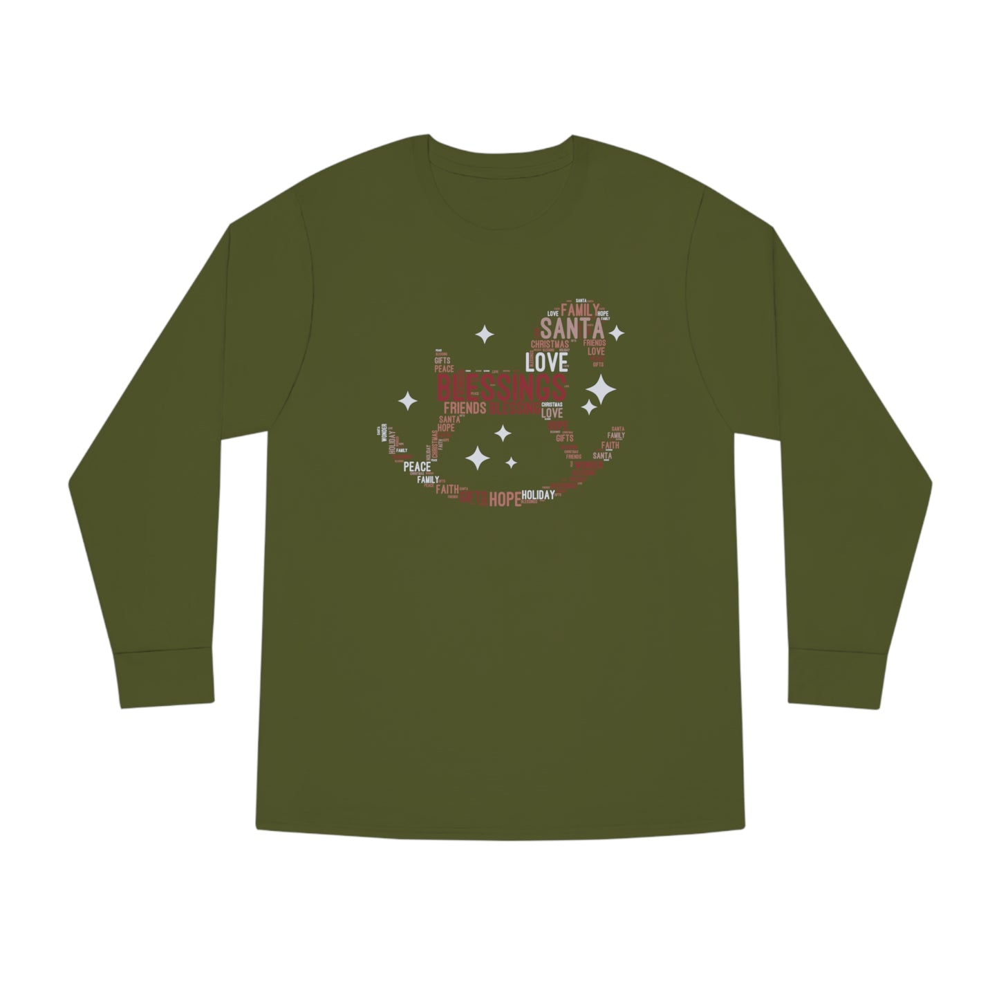 Rocking Horse Christmas Long Sleeve T-Shirt