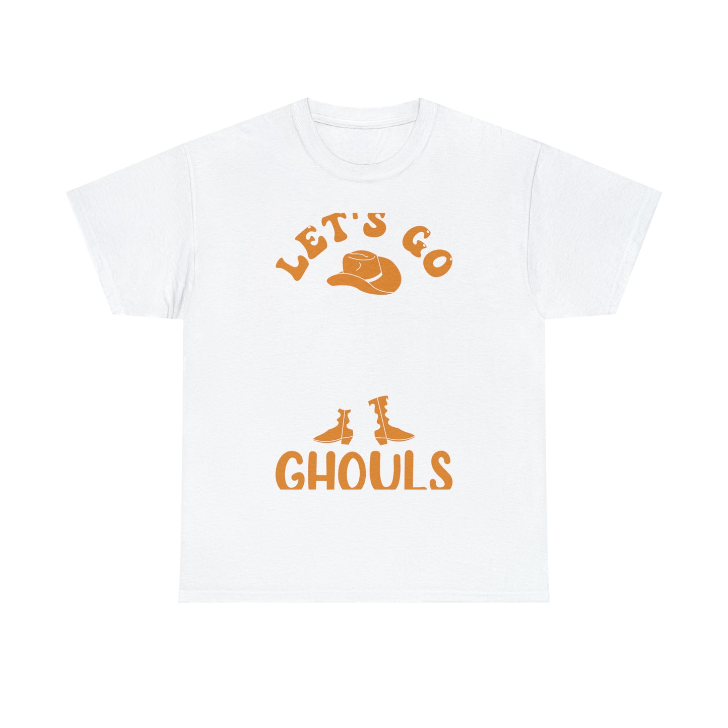 Western Let's Go Ghouls Halloween Short Sleeve Tee
