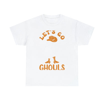 Western Let's Go Ghouls Halloween Short Sleeve Tee