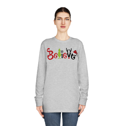 Believe Grinch Christmas Long Sleeve T-Shirt