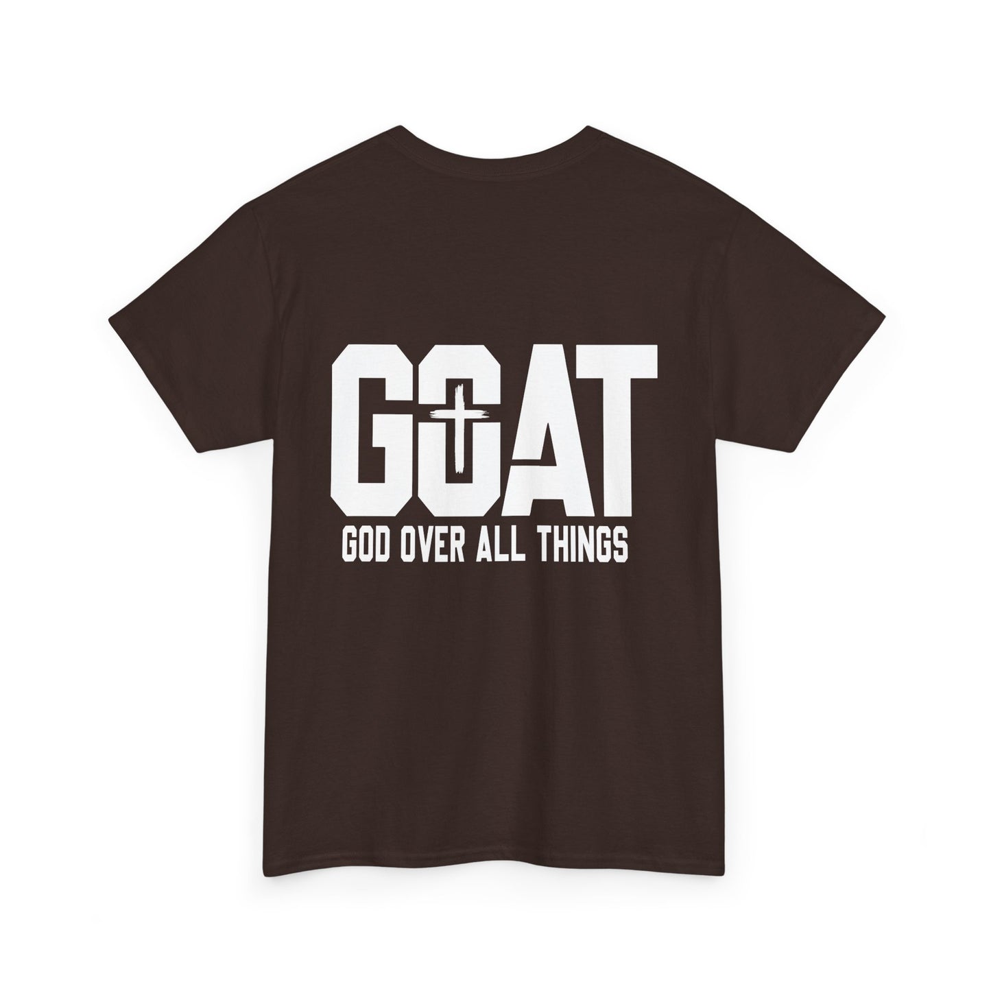 GOAT God Over All Things Short Sleeve Tshirt