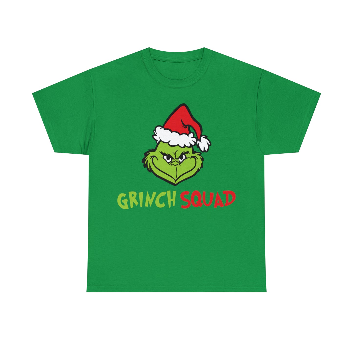 Grinch Squad Christmas Short Sleeve Tee