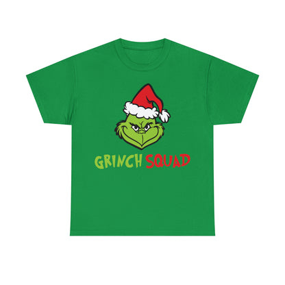 Grinch Squad Christmas Short Sleeve Tee