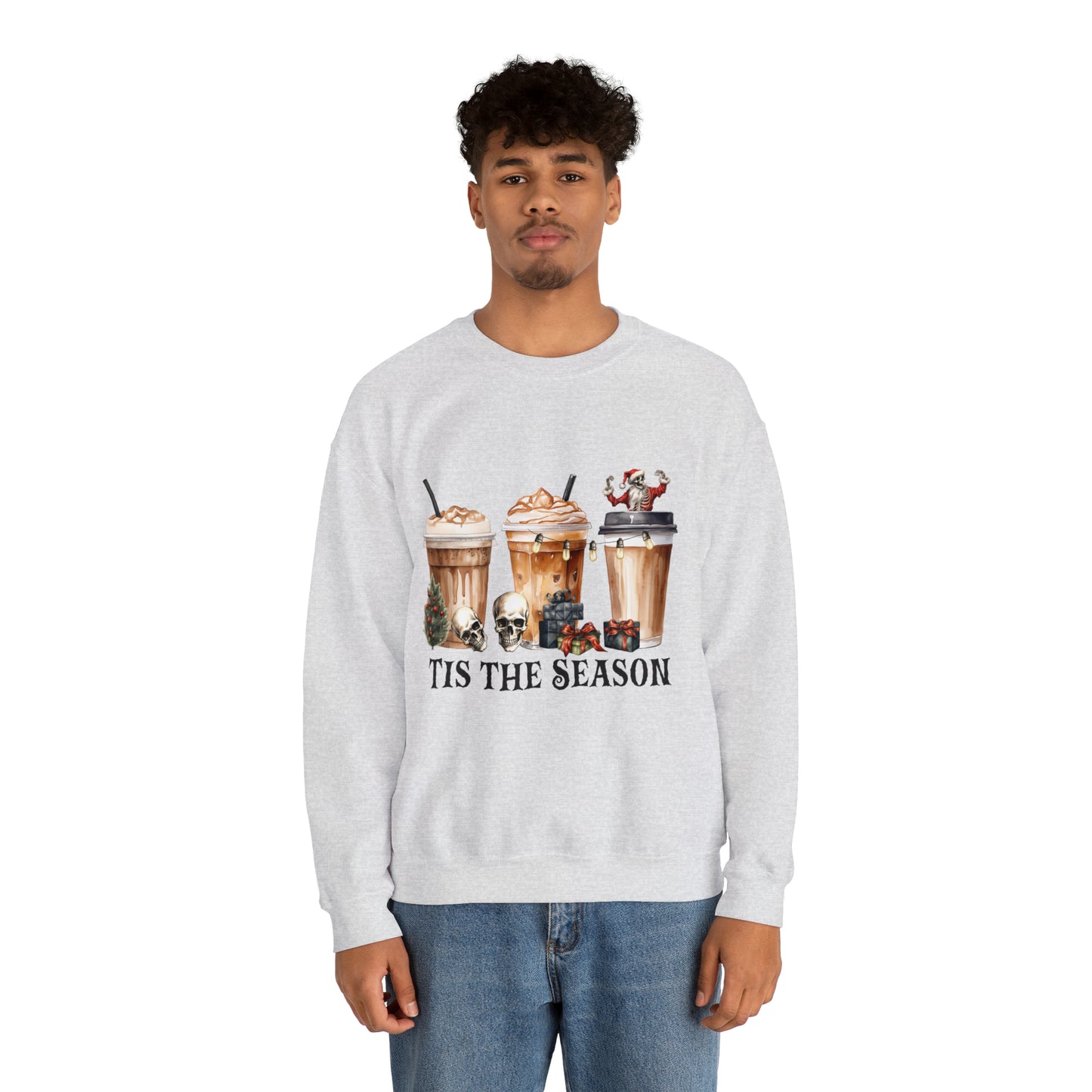 Skeleton Latte Christmas Sweatshirt