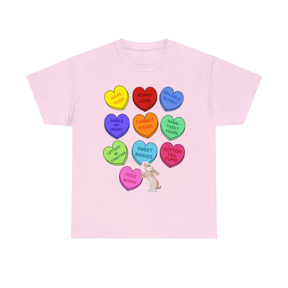 Bunny Sweethearts Valentine Short Sleeve Tee