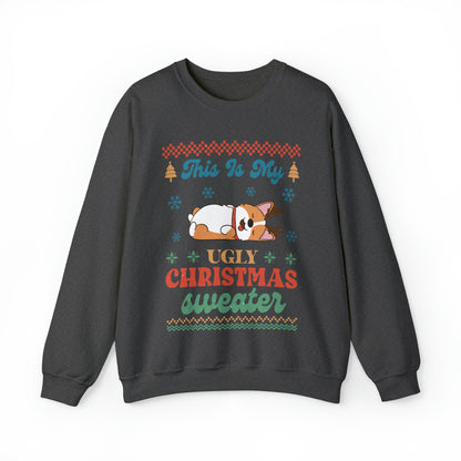 Corgi This is My Ugly Christmas Sweater Sweatshirt