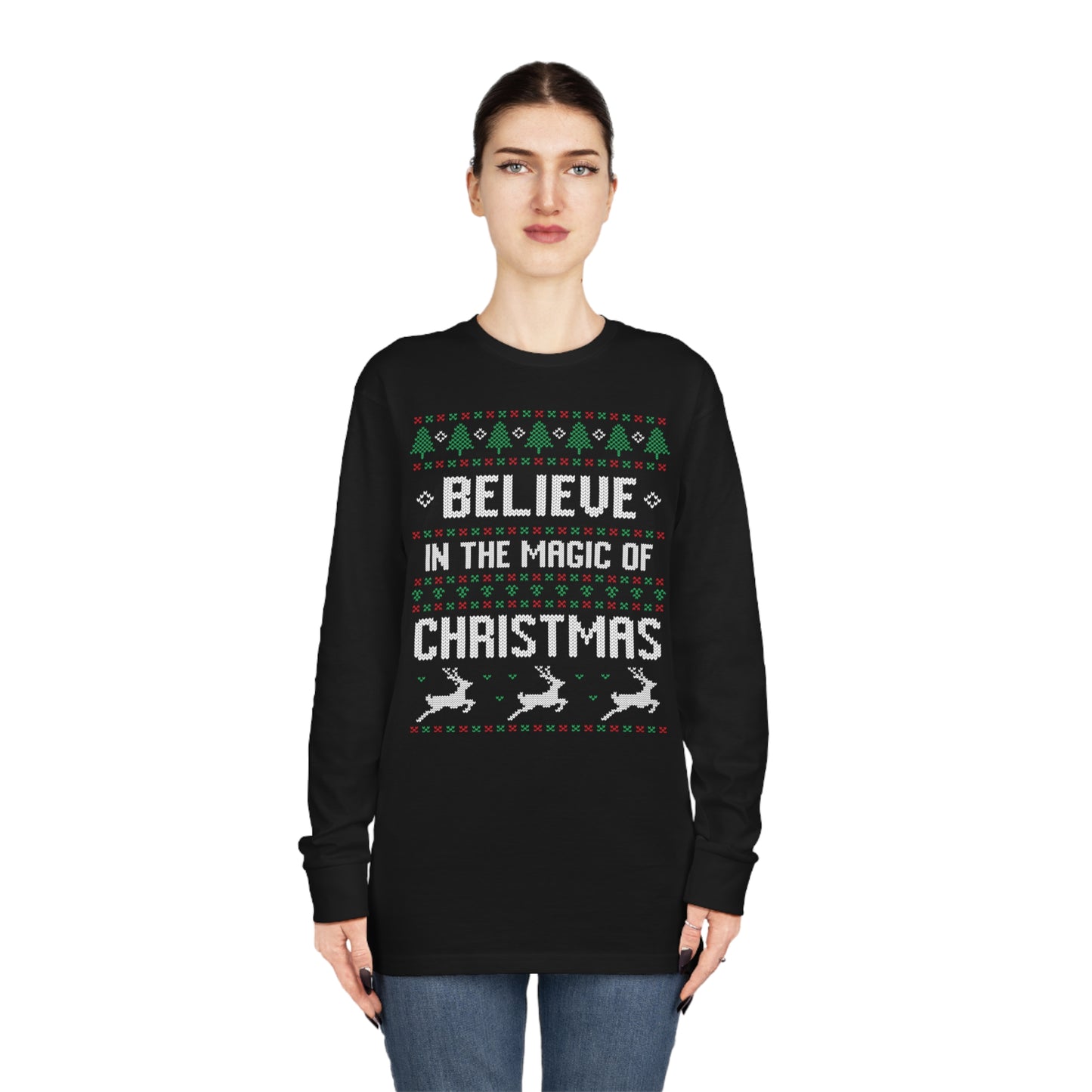 Believe in the Magic of Christmas Long Sleeve T-shirt