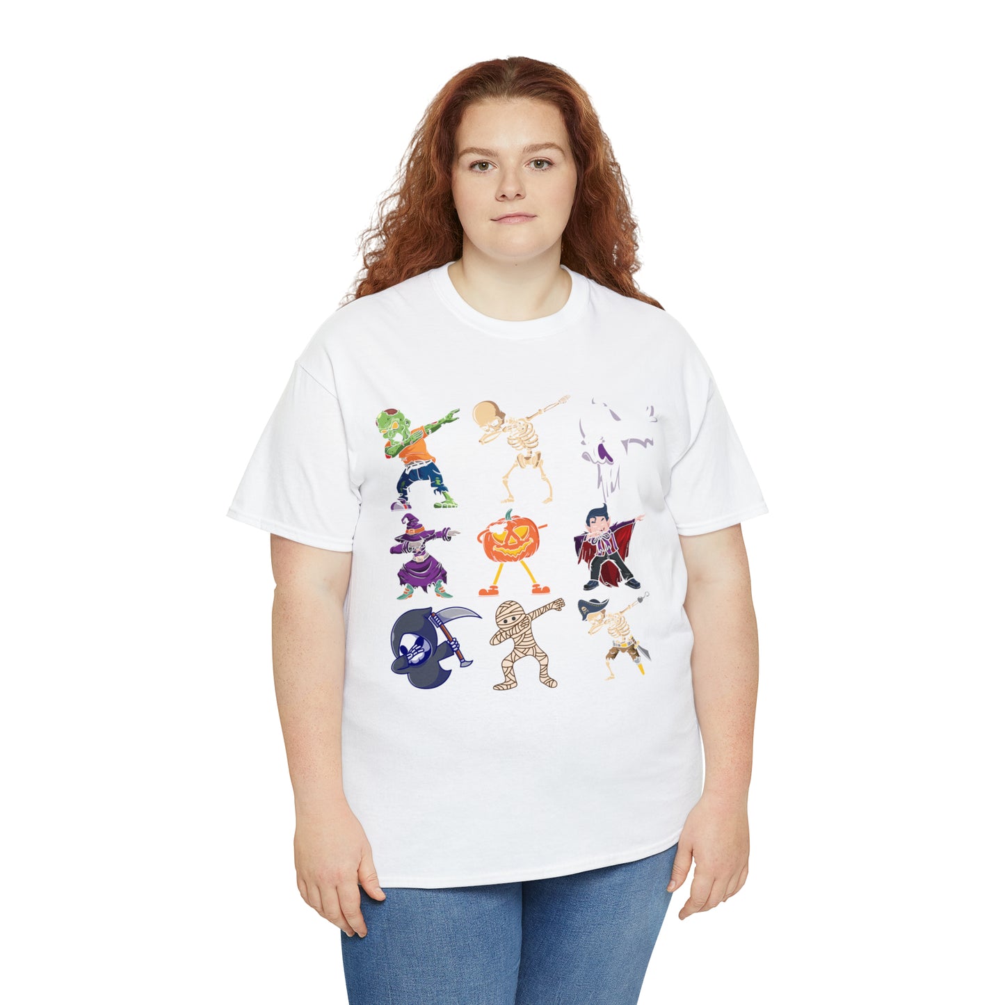 Dabbing Monsters Halloween Short Sleeve Tee