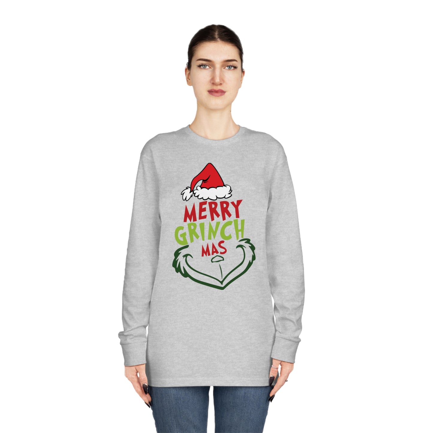 Merry Grinchmas Design 2 Christmas Long Sleeve T-Shirt