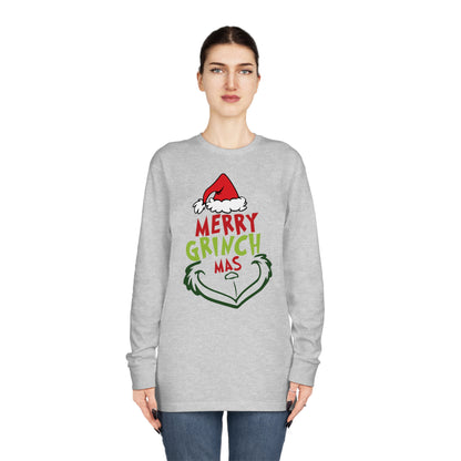 Merry Grinchmas Design 2 Christmas Long Sleeve T-Shirt