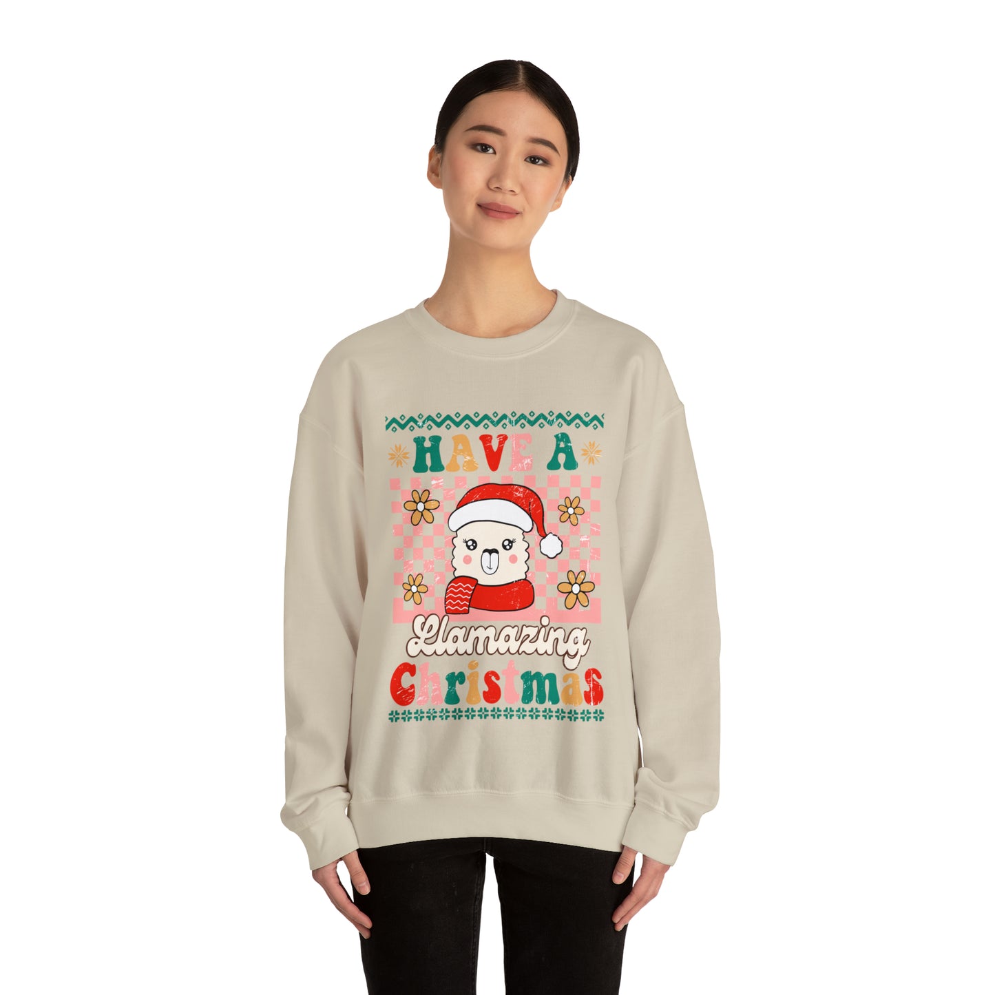 Have a Llamazing Christmas Ugly Sweater Sweatshirt