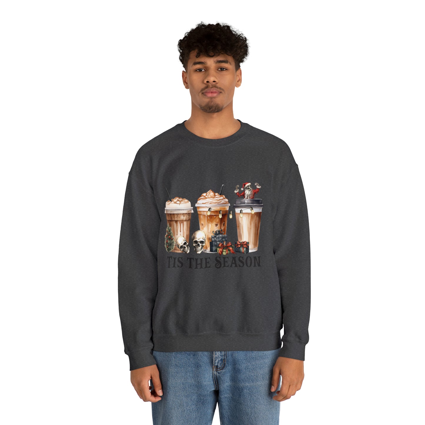 Skeleton Latte Christmas Sweatshirt