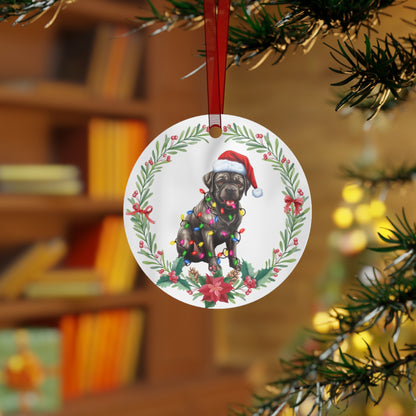 Cane Corso Dog in Lights Ornament