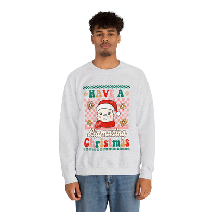 Have a Llamazing Christmas Ugly Sweater Sweatshirt