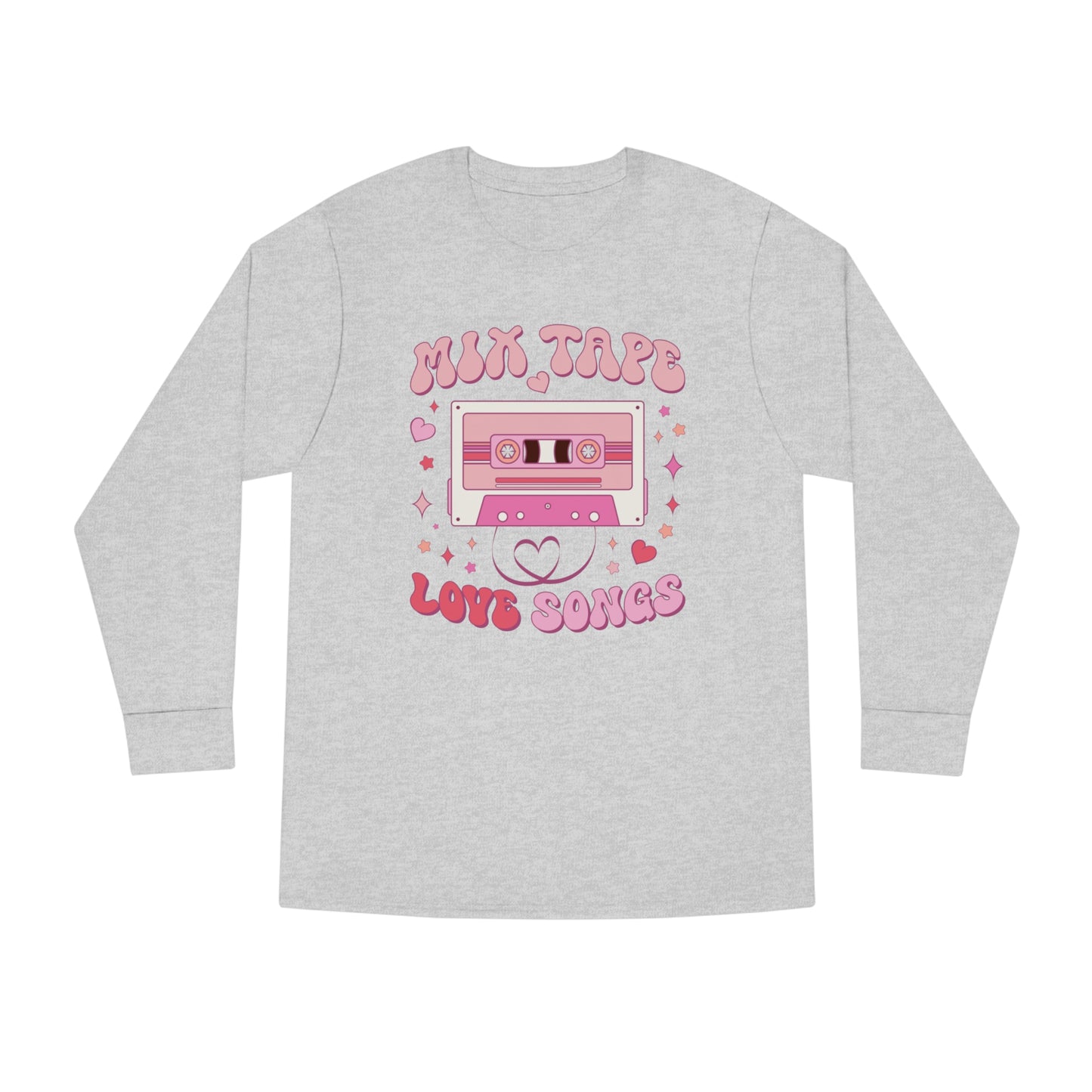 Mix Tape Love Songs Valentine Long Sleeve T-shirt