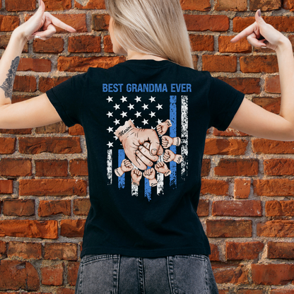 Custom Flag Fist Bump T-Shirt