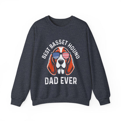 Best Basset Hound Dad Ever Sweatshirt