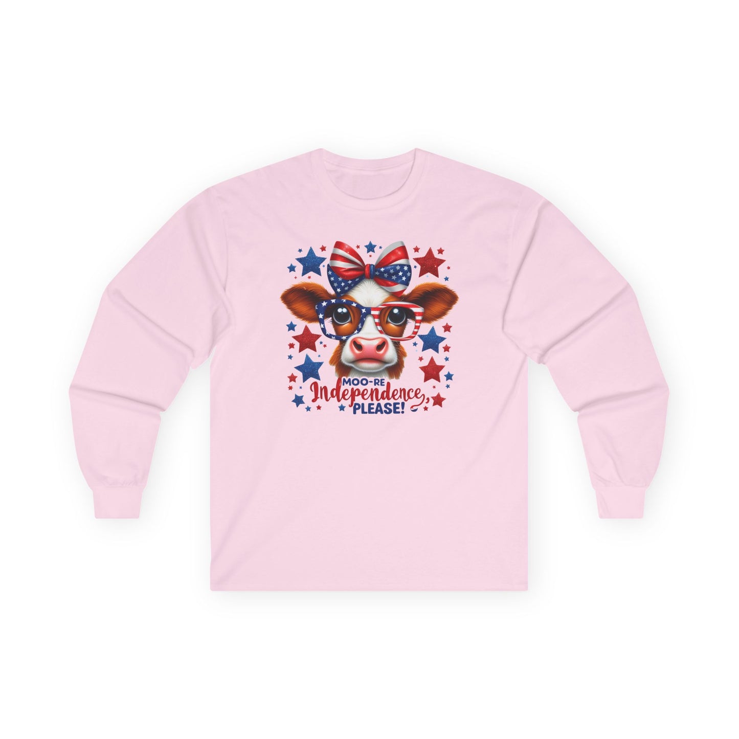 Moo-re Independence Please Long Sleeve T-Shirt