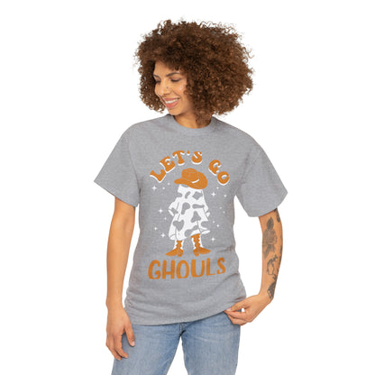 Western Let's Go Ghouls Halloween Short Sleeve Tee