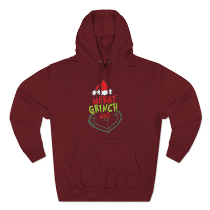 Merry Grinchmas Design 2 Christmas Pullover Hoodie