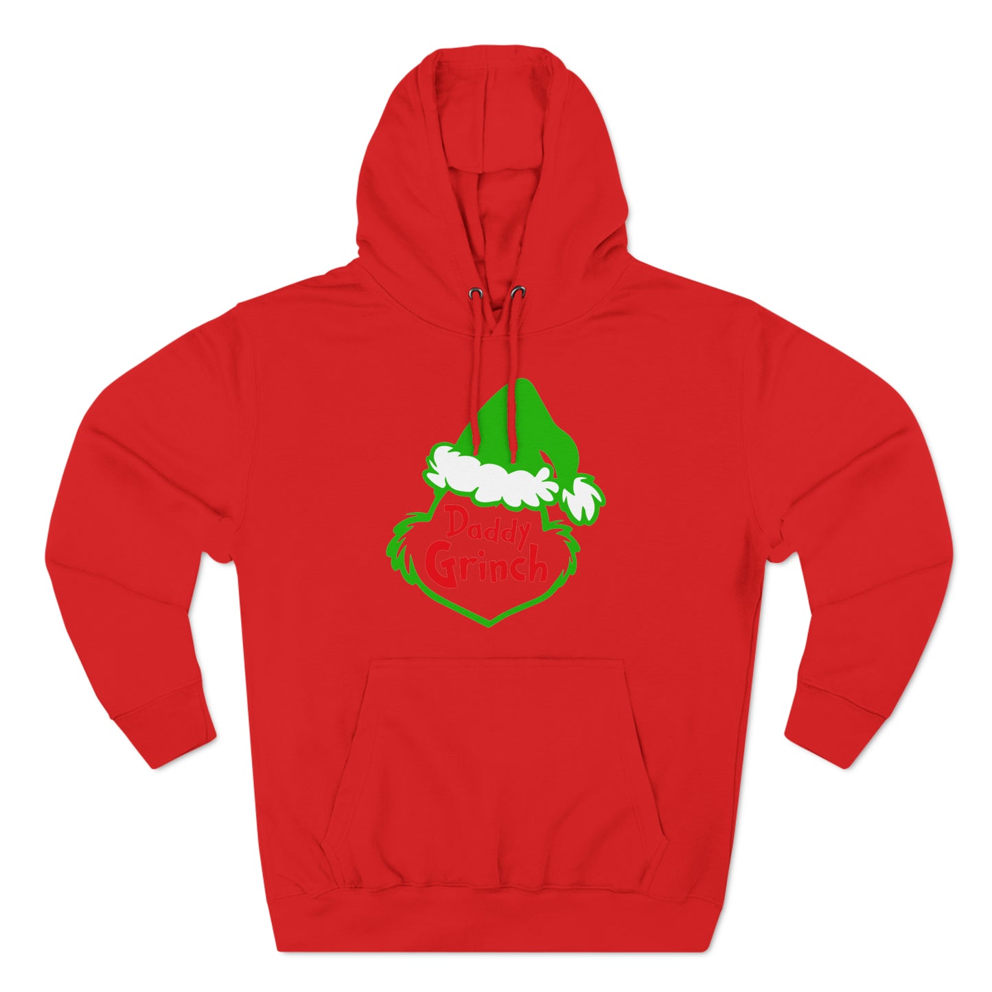 Daddy Grinch Christmas Pullover Hoodie