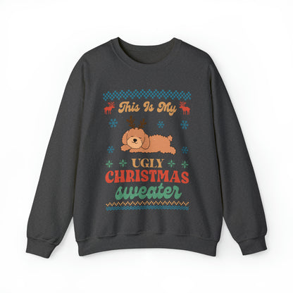 Poodle Doodle This is My Ugly Christmas Sweater Sweatshirt