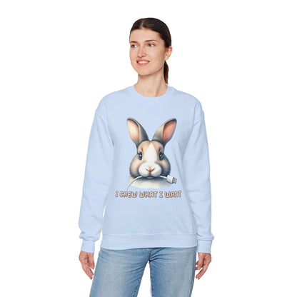 I Chew What I Want Rabbit Sweatshirt