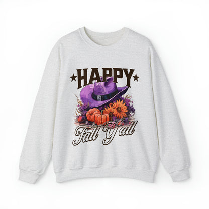 Happy Fall Y'All Halloween Sweatshirt