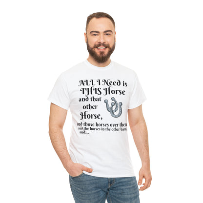 All the horses shirt Unisex Heavy Cotton Tee