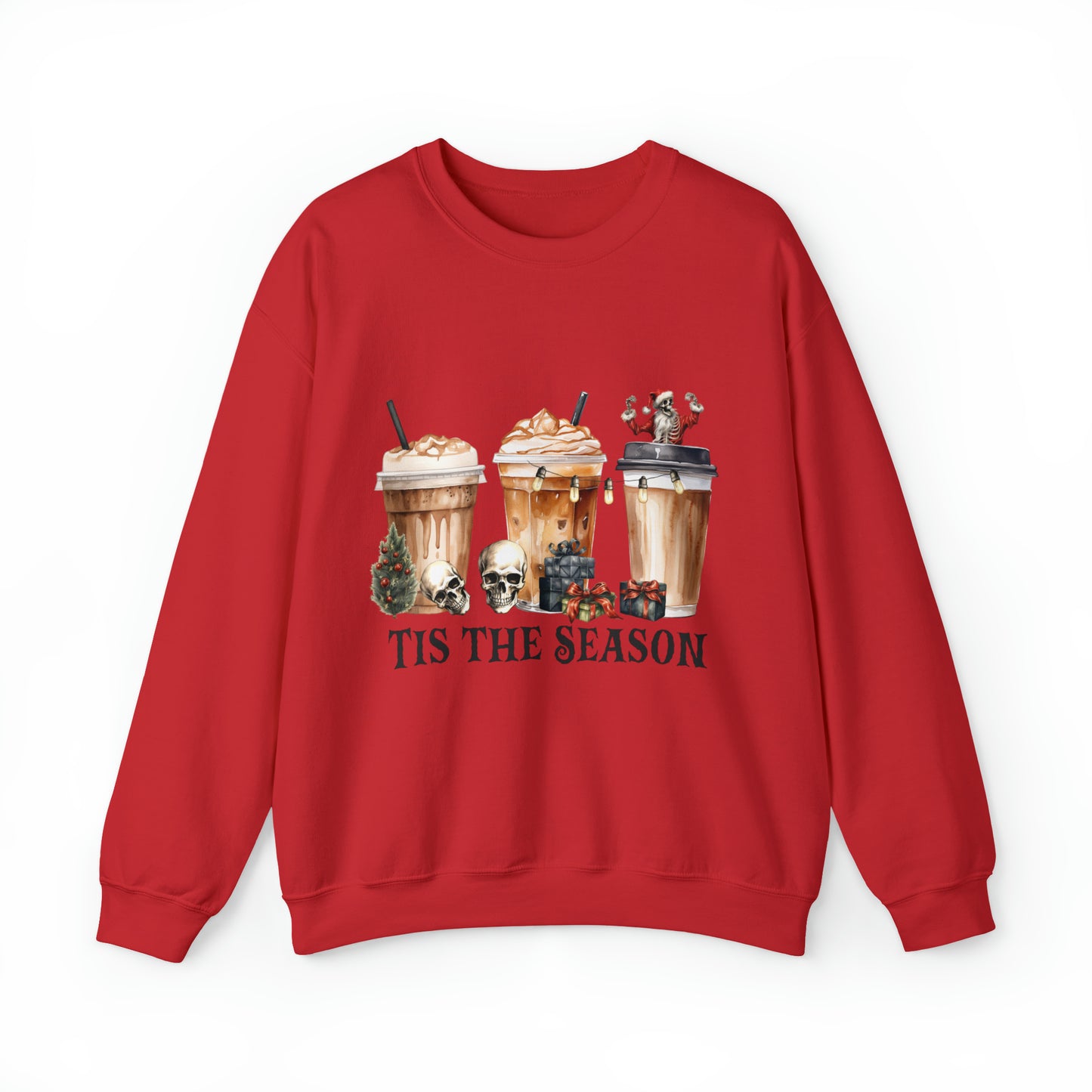 Skeleton Latte Christmas Sweatshirt