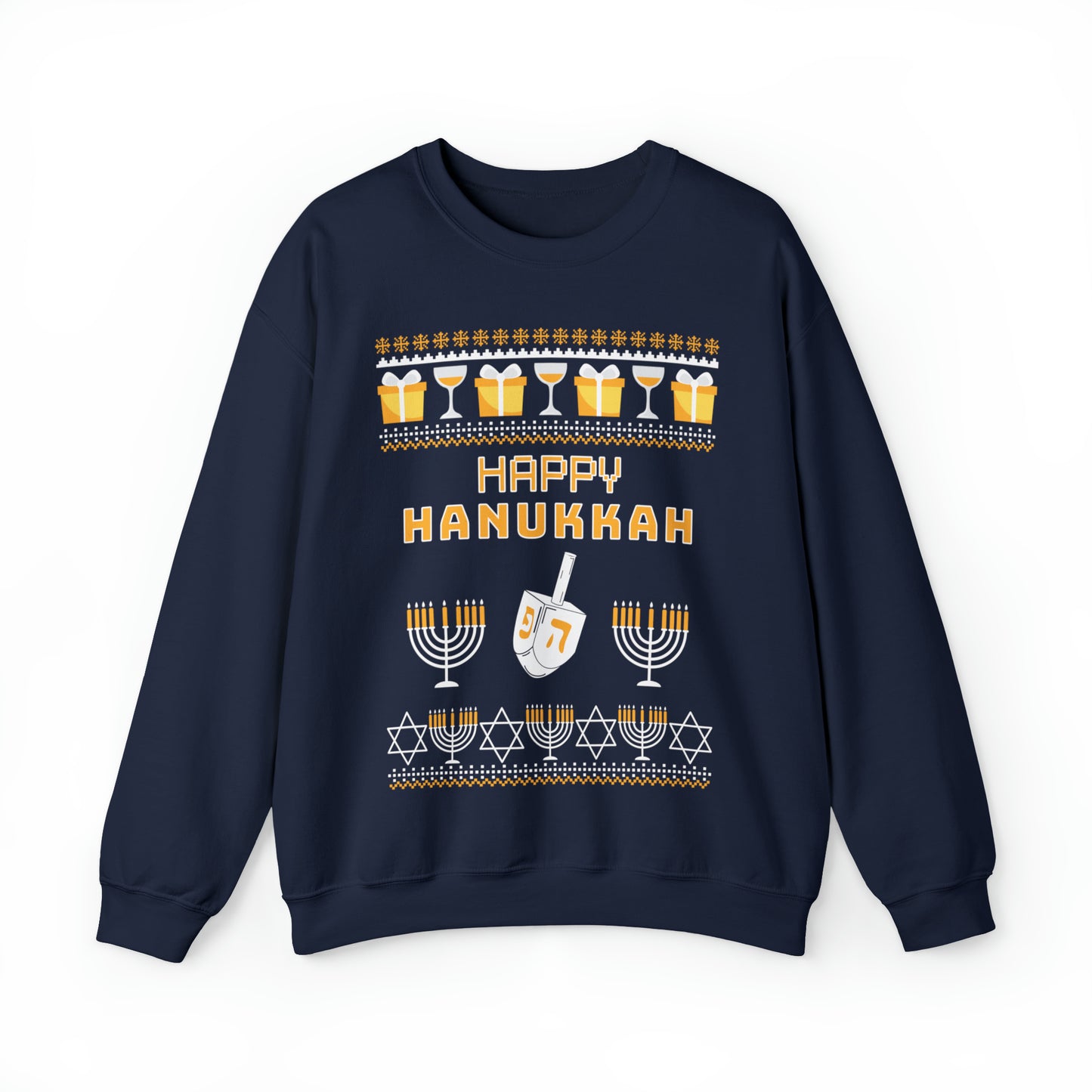 Happy Hanukkah Ugly Christmas Sweater Sweatshirt