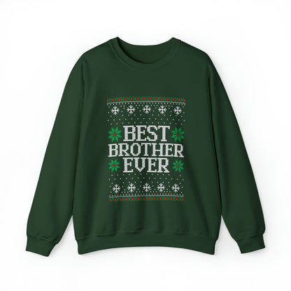 Best Brother Ever Christmas Ugly Sweater Sweatshirt