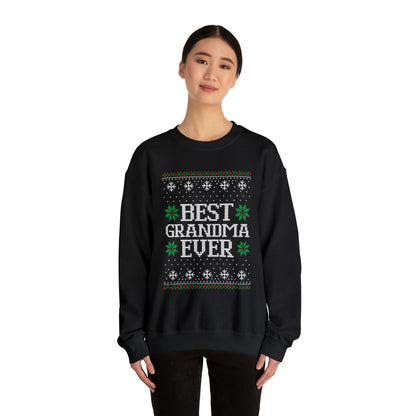 Best Grandma Ever Christmas Ugly Sweater Sweatshirt