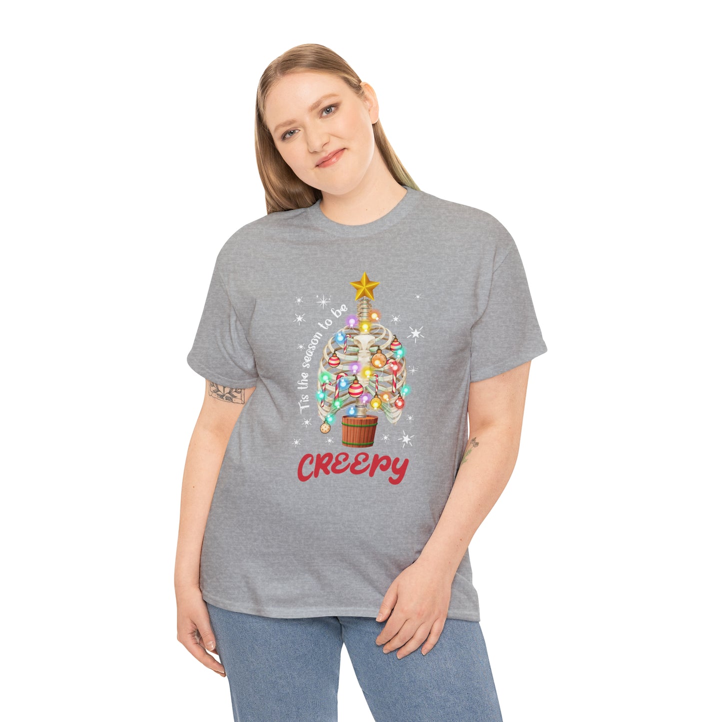 Tis The Season to be Creepy Christmas Short Sleeve Tee