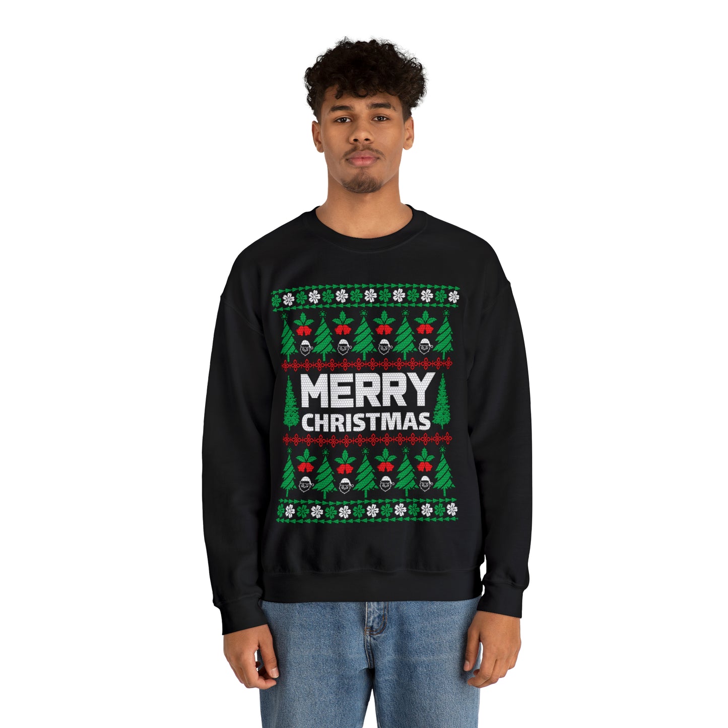 Merry Christmas Ugly Sweater Sweatshirt