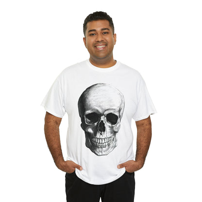 Large Skull Halloween Short Sleeve Tee