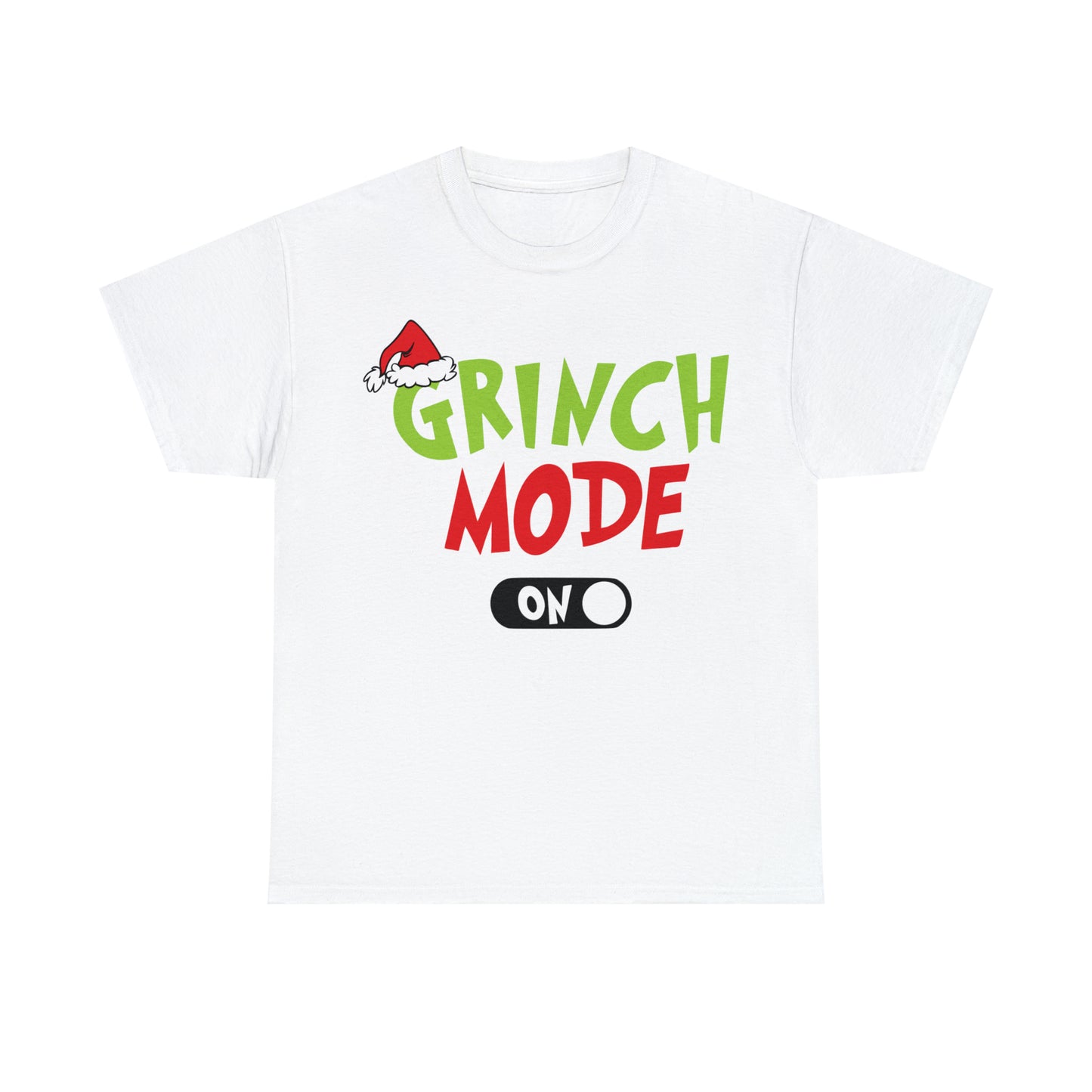 Grinch Mode On Christmas Short Sleeve Tee