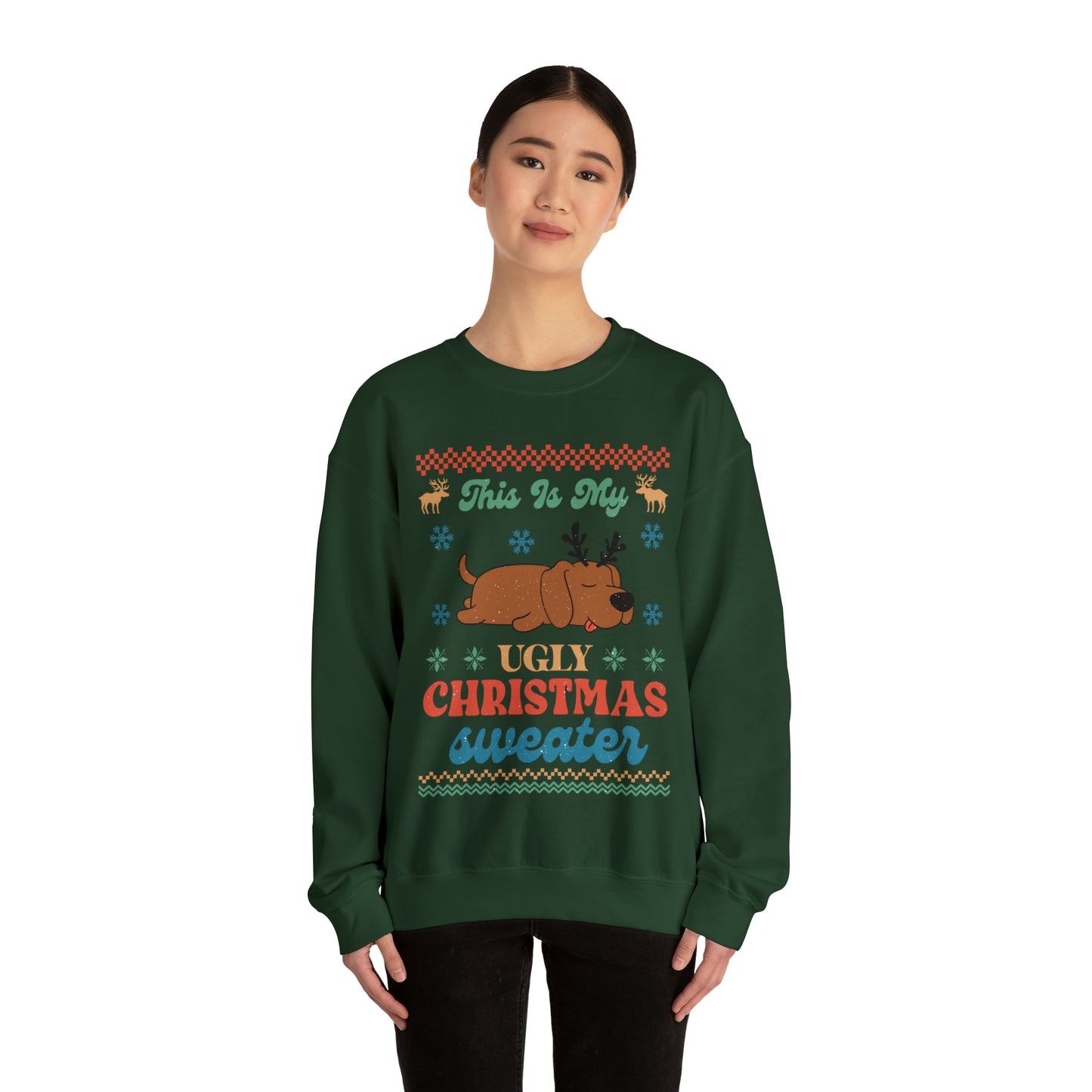 This is My Ugly Christmas Sweater Labrador Sweatshirt