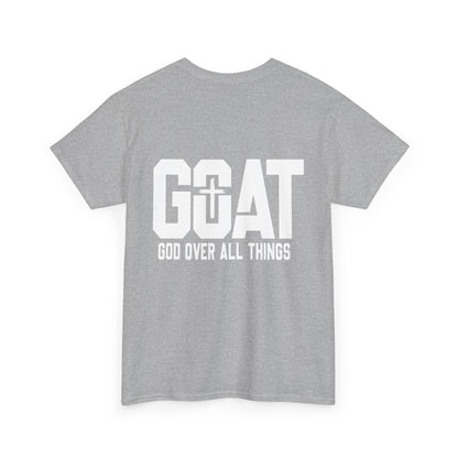 GOAT God Over All Things Short Sleeve Tshirt