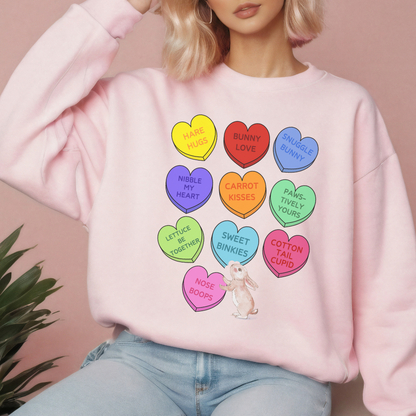 Bunny Sweethearts Valentine Sweatshirt