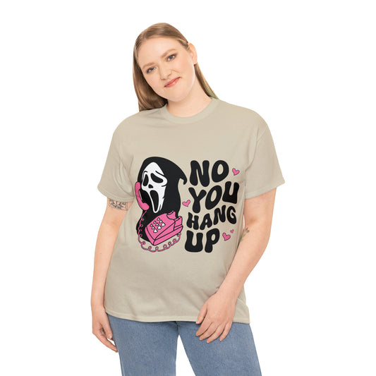 Cute Halloween Grim Reeper Shirt No You Hang Up TShirt Scream Tee