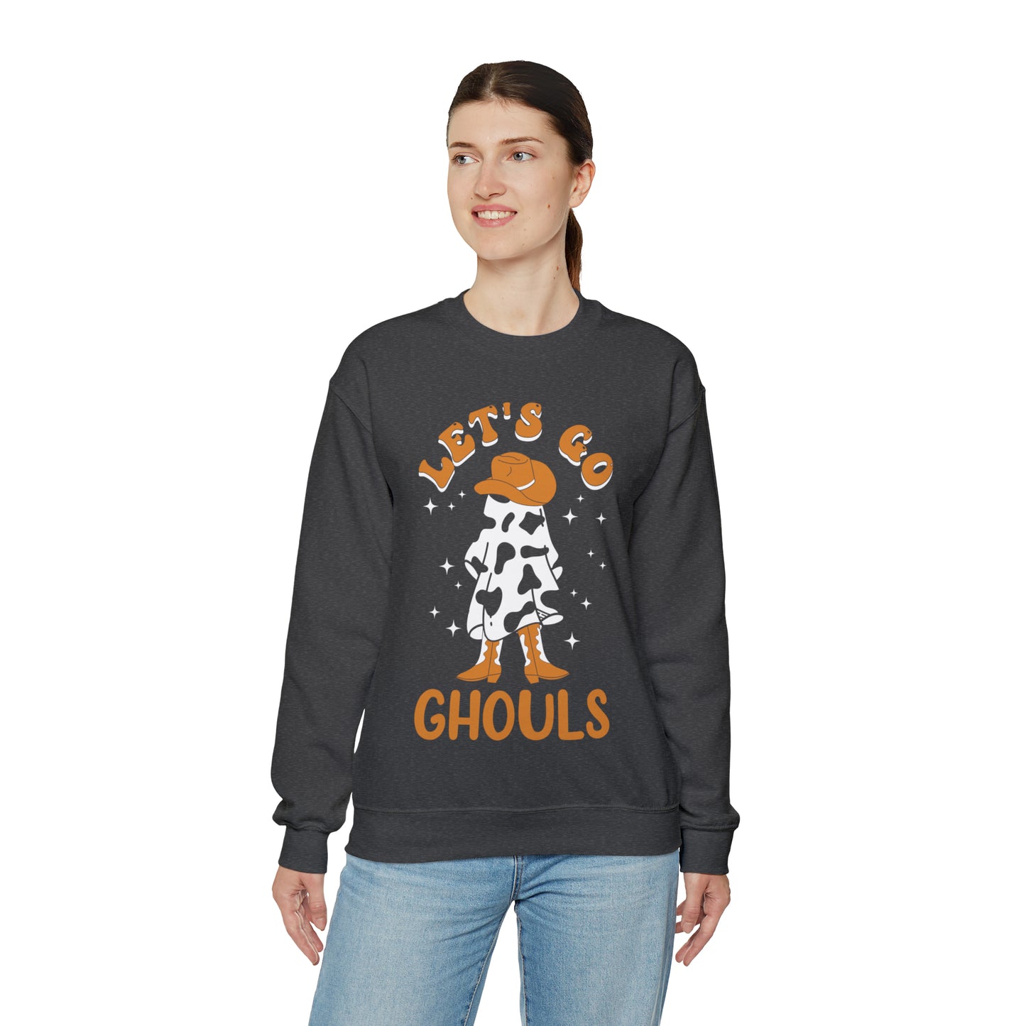 Western Let's Go Ghouls Halloween Sweatshirt