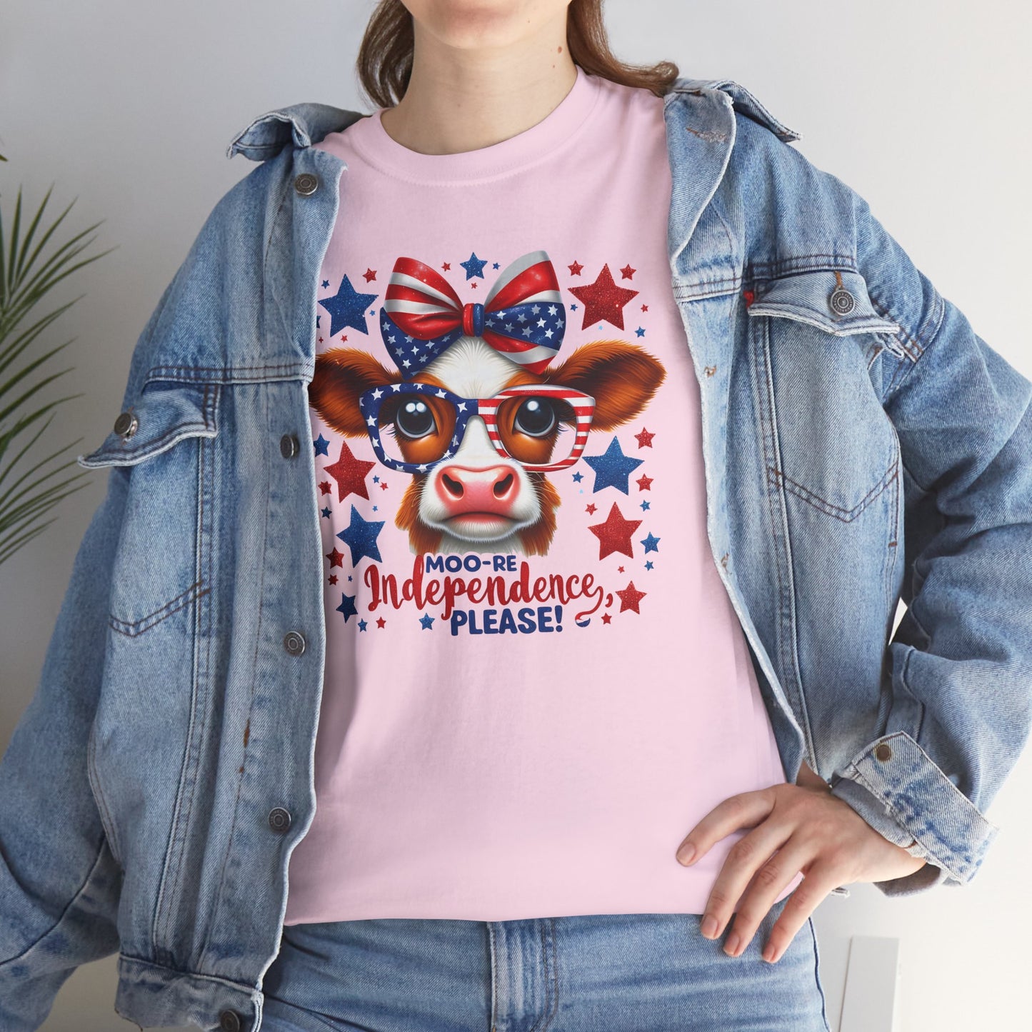 Moo-re Independence Please Short Sleeve Tshirt