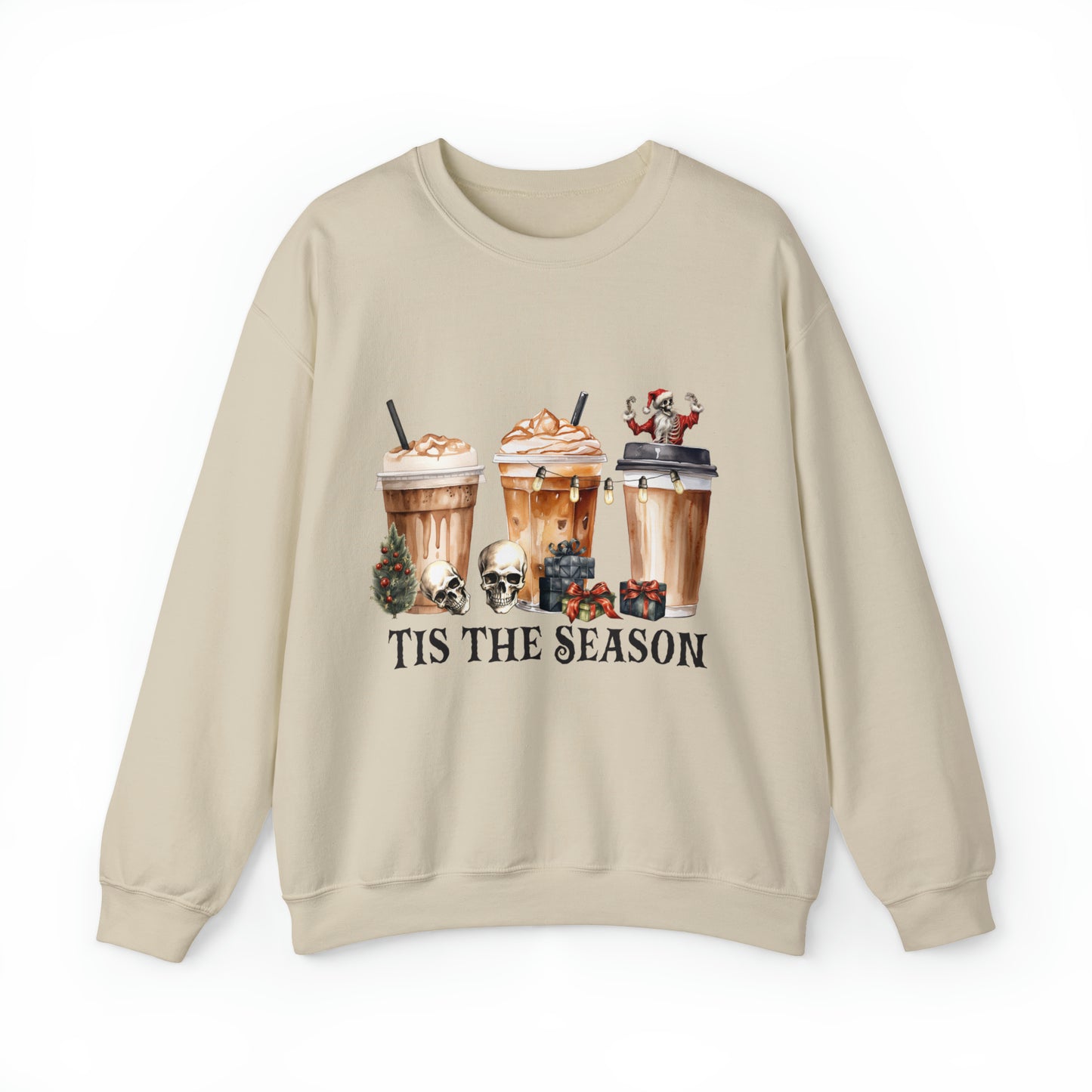 Skeleton Latte Christmas Sweatshirt