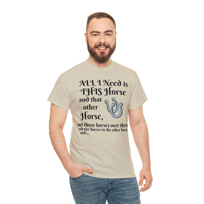 All the horses shirt Unisex Heavy Cotton Tee