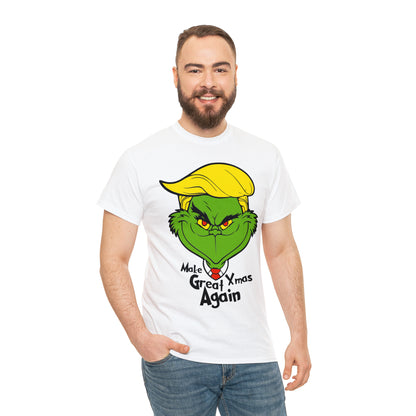 Make Xmas Great Again Grinch Christmas Short Sleeve Tee