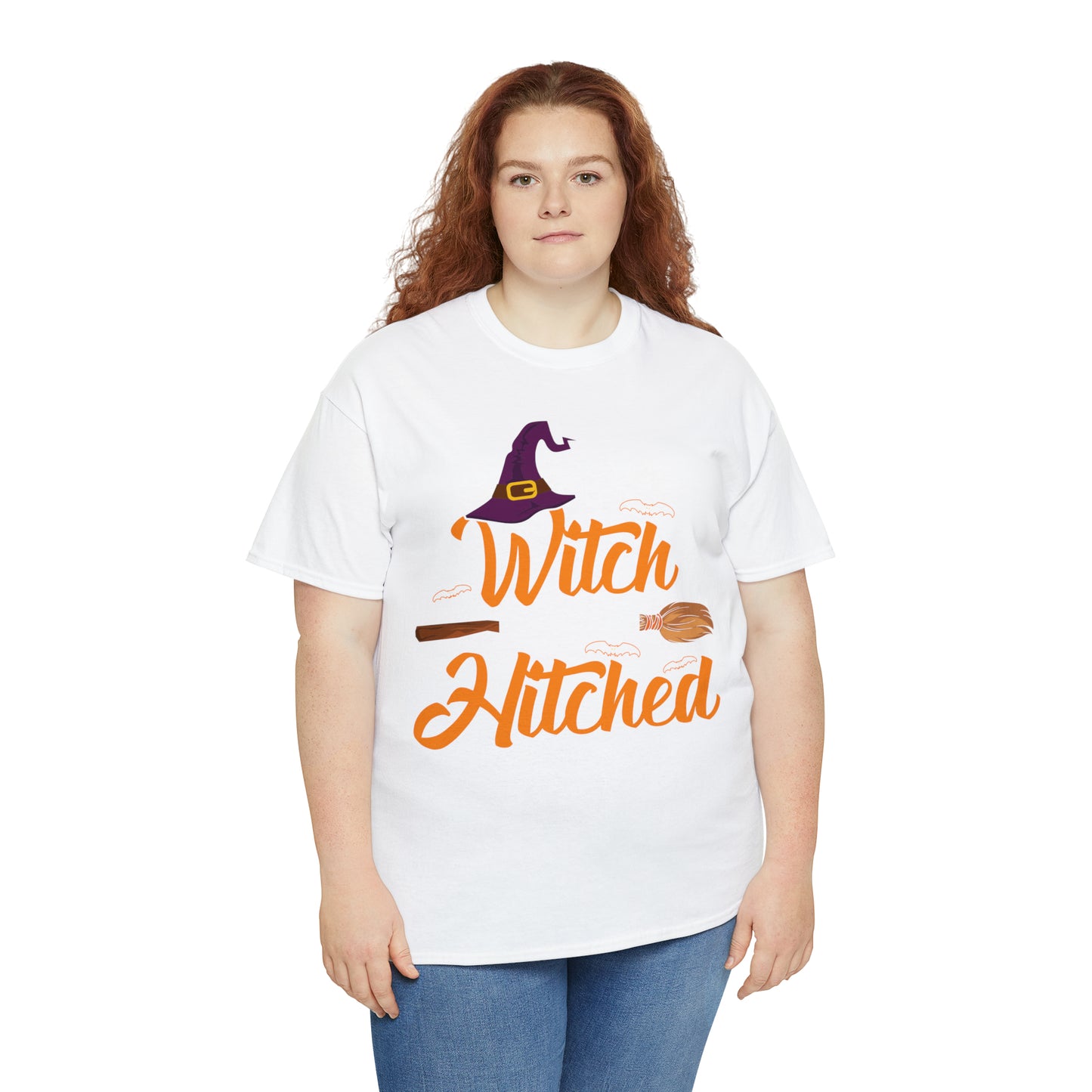 This Witch Is Getting Hitched Wedding Halloween Short Sleeve Tee